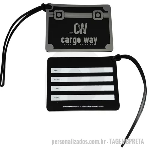 Tag personalizado - Tag emborrachada, venha fazer seu projeto com a gente. Temos mais de 30 anos de experiência. 