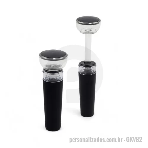 Tampa para garrafa personalizada - Tampa Rolha de Vácuo para Garrafa de Vinho Personalizada