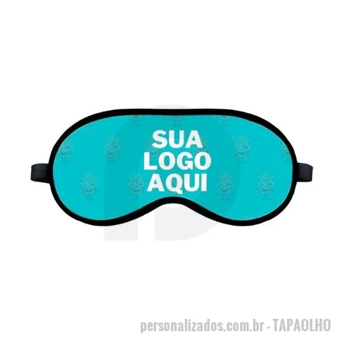 Tapa Olhos personalizada - A Máscara Tapa Olho Personalizada é feita em algodão/poliéster (neoplex), garantindo leveza, flexibilidade e conforto para suas noites de sono ou viagens. Ideal para inibir luzes indesejáveis e proporcionar descanso de qualidade, é perfeita para uso pessoal ou como lembrança especial em eventos.  Com design ajustável e material macio, oferece praticidade e bem-estar, além da possibilidade de personalização com a identidade visual da sua marca. Um brinde criativo que une funcionalidade e estilo, ideal para festas do pijama, aniversários, ações promocionais e brindes corporativos.
