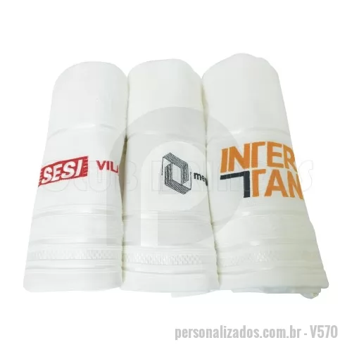 Toalha de banho personalizada - Toalha de Banho 100% Algodão. . Gravação da logomarca em 1 cor em Silk já incluso.  Tamanho: 70 cm X 1,30 m. 380 gramas.
