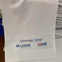 toalha lavabo de algodão personalizada