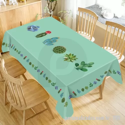 Toalha de mesa promocional personalizada - Toalha de mesa confeccionada em oxford, com vários tamanhos, personalizada com sublimação.