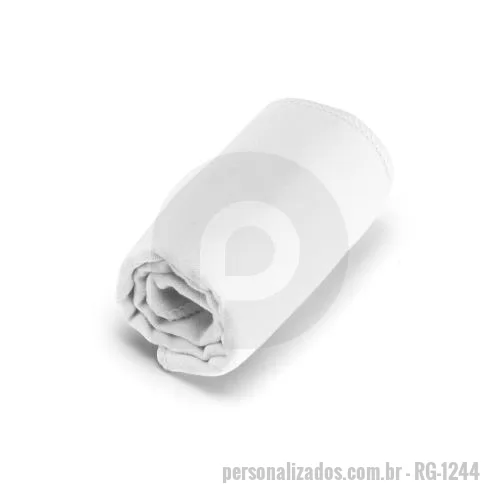 Toalha personalizada - Toalha para esporte em microfibra (210 g/m²), elevada absorção e rápida secagem. Fornecida com bolsa em 190T.