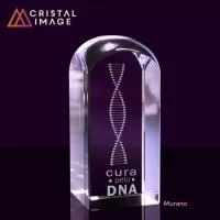 Tombstone Cristal gravação interna 2D ou 3D