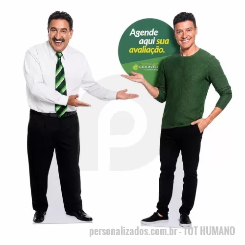 Totem personalizado - O totem personalizado é um material de propaganda feito em impressão em chapa com acabamento em corte especial. Podem ser feitos das chapas de  Ps; MDF; Foam board; Papelão; Trabalhamos com alguns tipos de Totem’s – Totem Foam Board – Totem Elíptico – Totem Fotográfico ONDE USAR TOTEM PERSONALIZADO   O totem personalizado pode ser usado em inúmeras ocasiões, em qualquer material que o cliente escolher, ele pode ser  Totem para publicidade; Totem para festa; Totem para casamento; Totem para eventos; O tamanho varia de acordo com a arte.