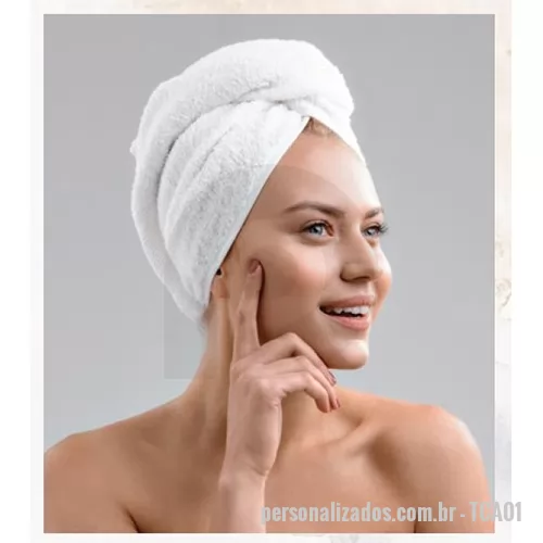 Touca personalizada - Touca de Cabelo Felpuda, disponível em várias cores