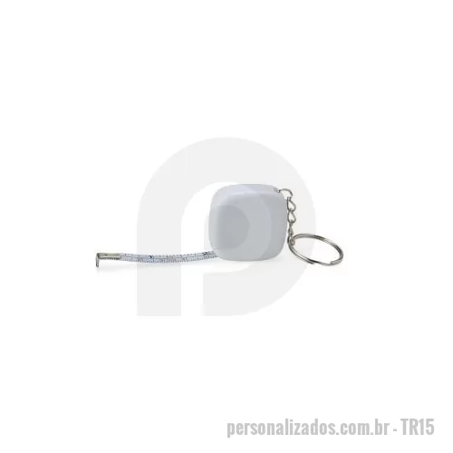 Trena personalizada - Chaveiro com Trena de 1M Personalizada