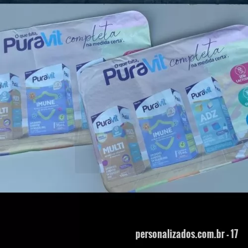 Trocador personalizado - pvc