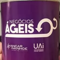 Tubo Lata com Brownie ou doce à escolha, personalizada