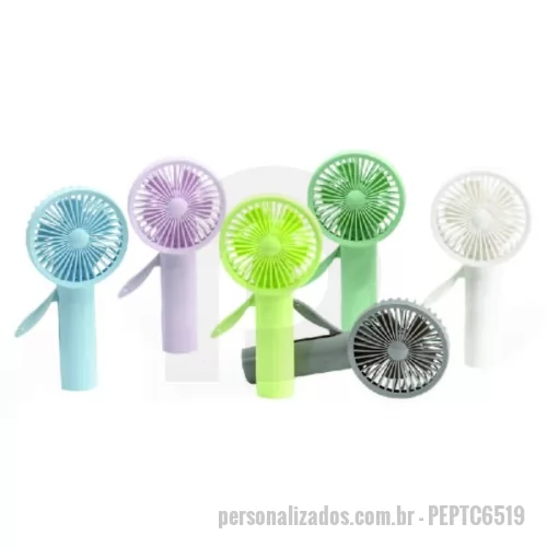Ventilador portátil personalizado - Mini Ventilador Manual Personalizado