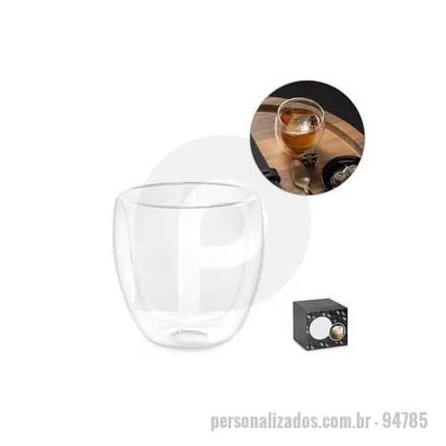 Vidro personalizado - Brinde personalizado sua marca com estilo! Copos de vidro personalizados. Peça já!