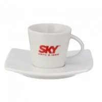 Xícara Personalizada de Café Oriental 90ml Porcelana